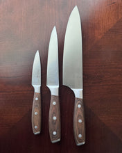 Messermeister Avanta 3 piece pakkawood starter set- 40% off