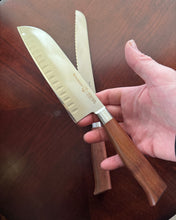 Messermeister Royale santoku/serrated 2piece set- 60% off