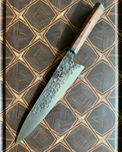 Kamon 255mm denty/ironwood gyuto