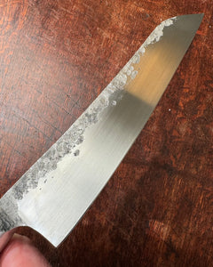 Loon Knifeworks 198mm live edge gyuto and saya