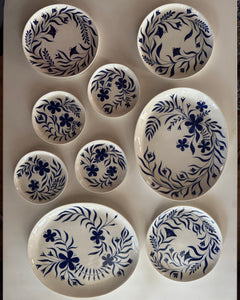 Maren and Laura Porcelain Floral Dinnerware/Buffet Set- 51% off