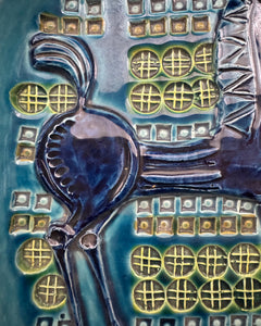 Bitossi “Rimini Blue” Horse Ashtray