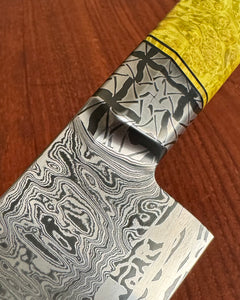 Niko Nicolaides integral composite Damascus gyuto