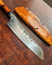 Loon Knifeworks 198mm live edge gyuto and saya