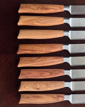 Messermeister Oliva stainless 8 piece steak knife set- 50% off