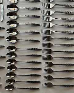 56 pc vintage mid century Lyon tableware set