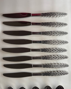 56 pc vintage mid century Lyon tableware set