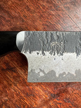 Pie Cutlery 230mm gyuto with Salem Straub double Damascus