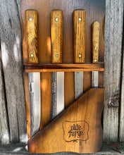 Forgecraft 4 Knife Set with Hangin Rack