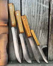 Forgecraft 4 Knife Set with Hangin Rack