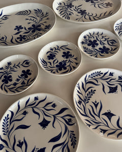 Maren and Laura Porcelain Floral Dinnerware/Buffet Set- 51% off