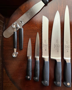 20 piece Mercer “Genesis” knife set with knife bag