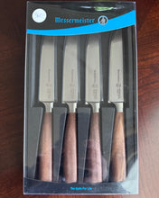 Messermeister Royale Elite 4 piece stainless steak knife set- 55% off