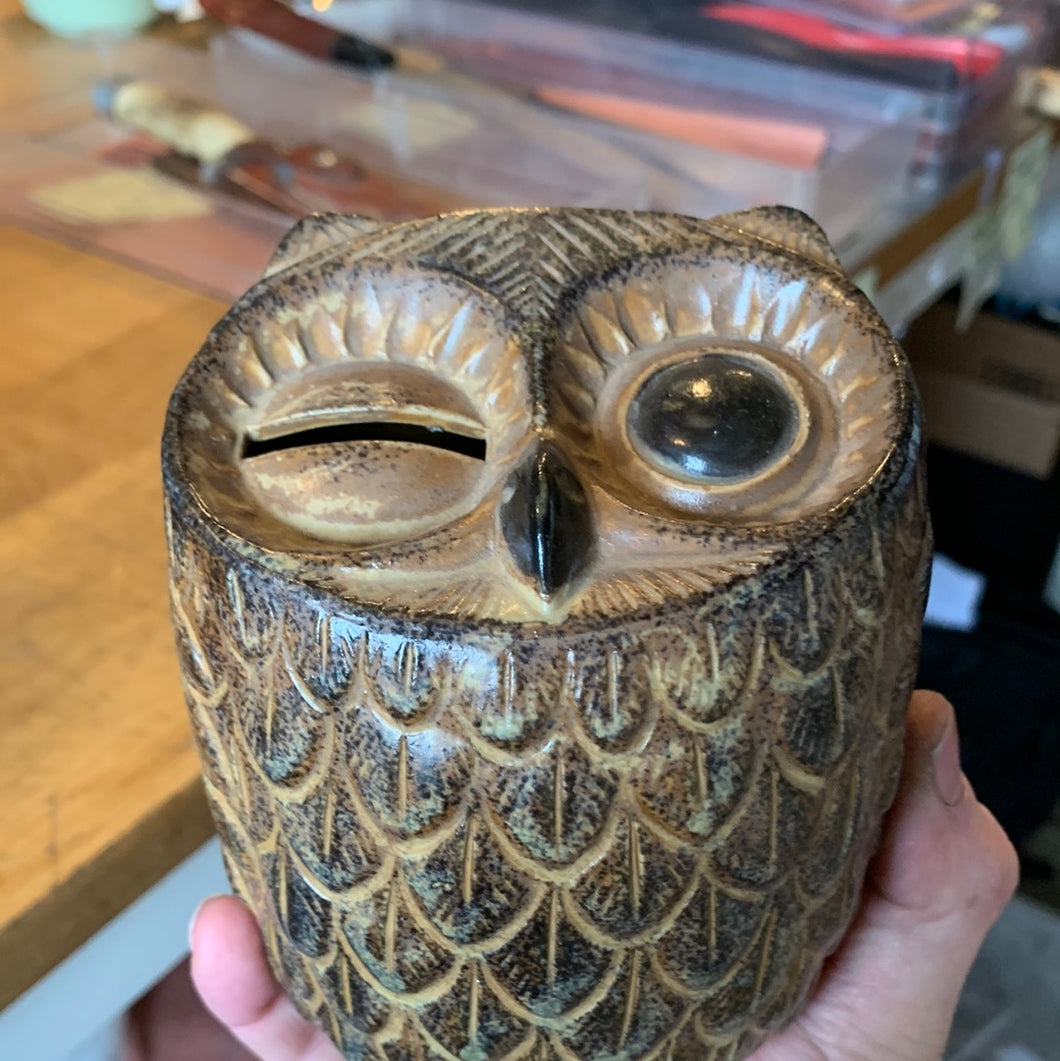 Japanese winking owl