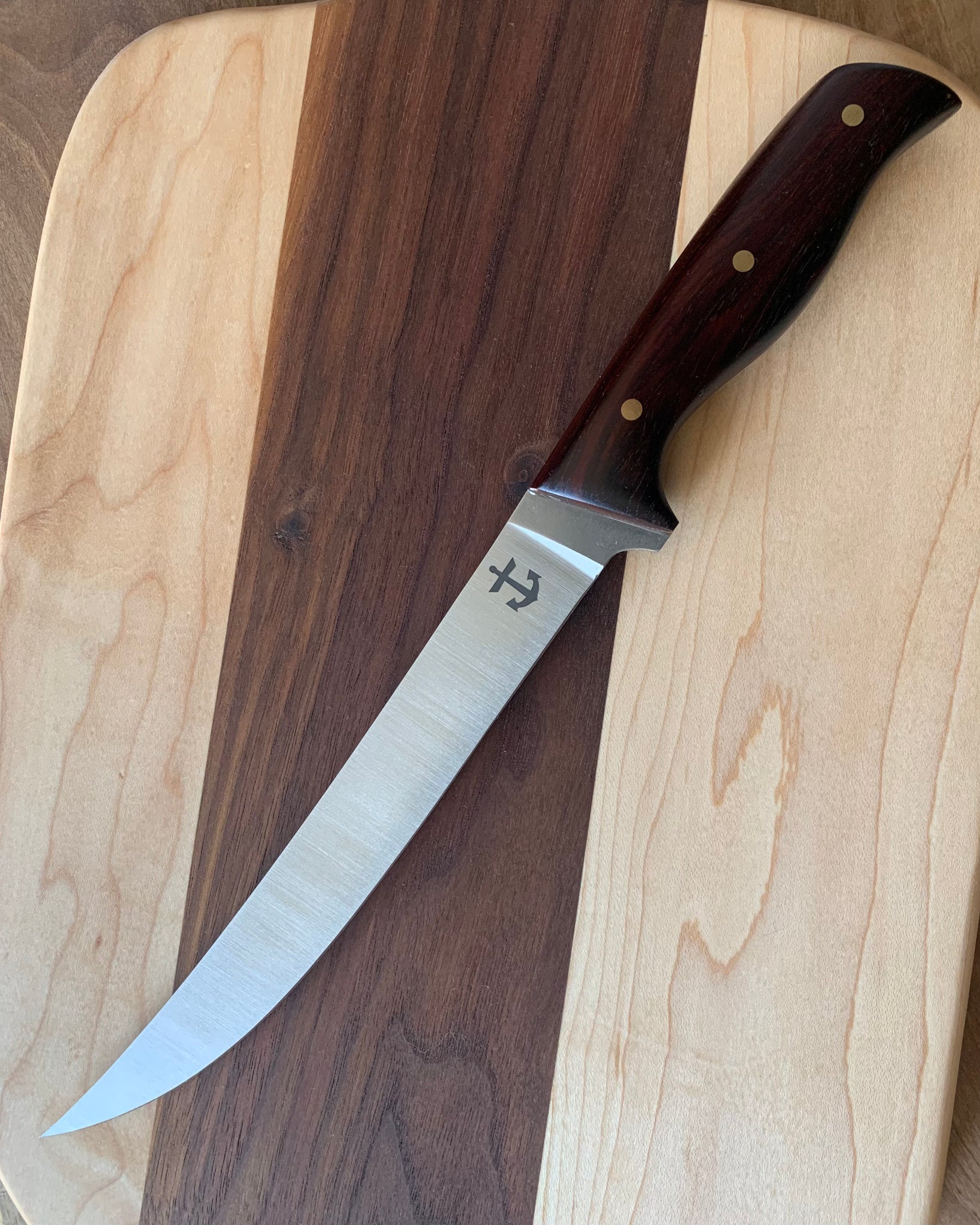 Leucadia Custom Knives 200mm “Hamachi” filet knife – Crocker Cutlery