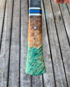 Zim Knives 9.25” damascus butcher