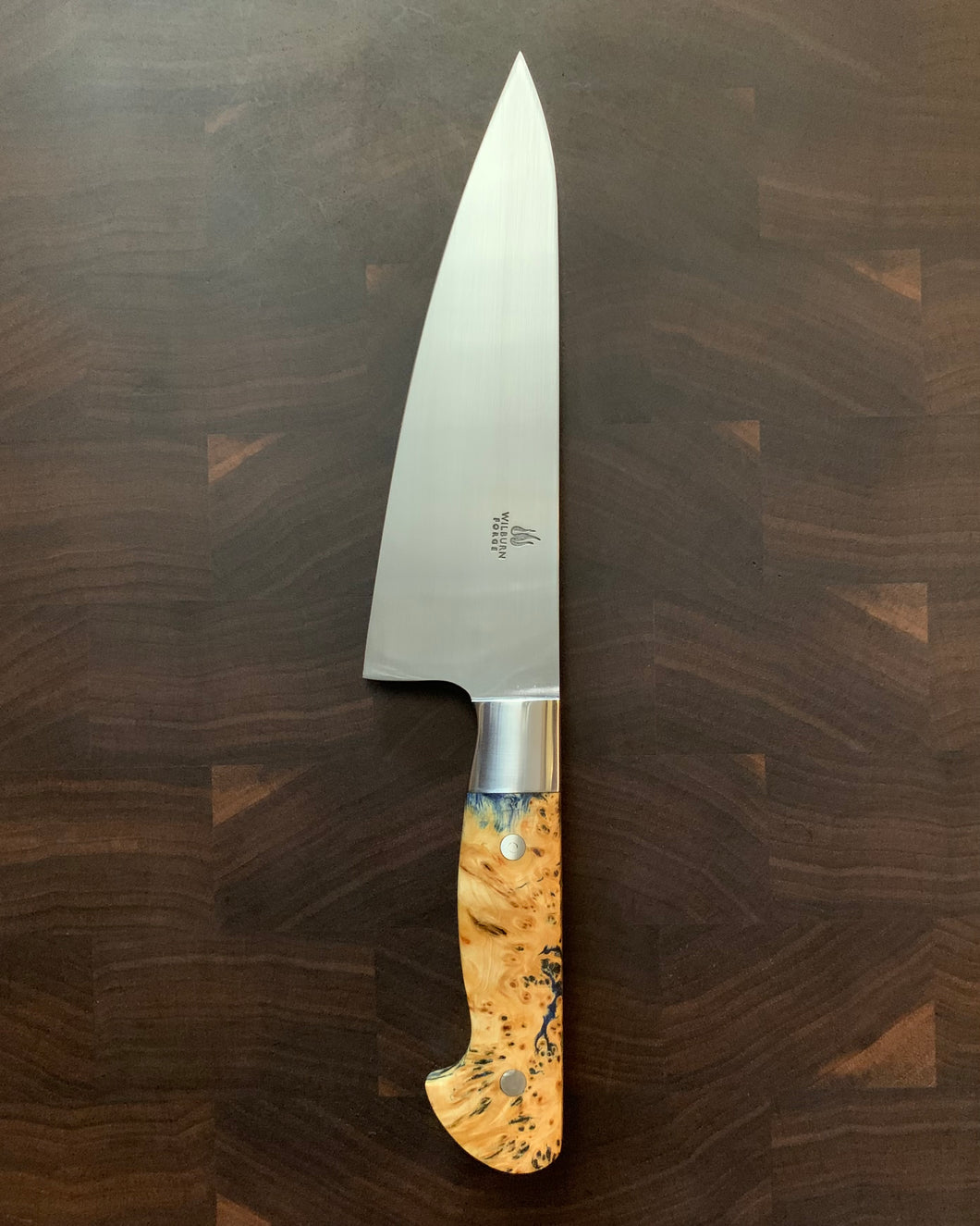Wilburn Forge 7” chef’s knife